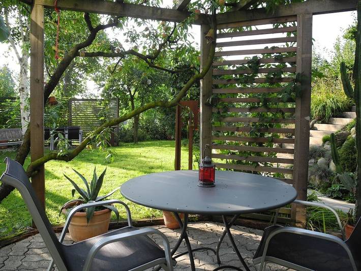 Maison de vacances pour 3 personnes, avec Jardin