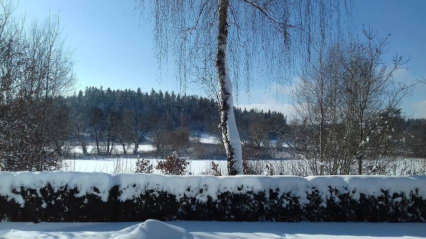Ferienhaus für 4 Personen, mit Garten und Pool, mit Haustier
