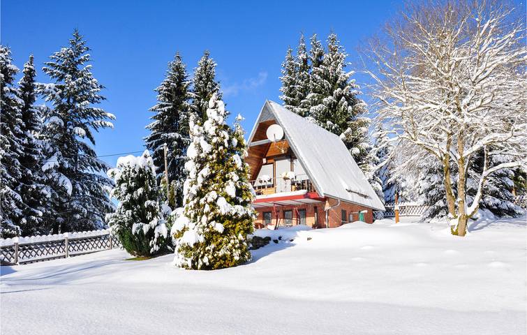 Chalet für 4 Personen, mit Garten und Terrasse sowie Sauna, mit Haustier im Thüringer Wald - 3
