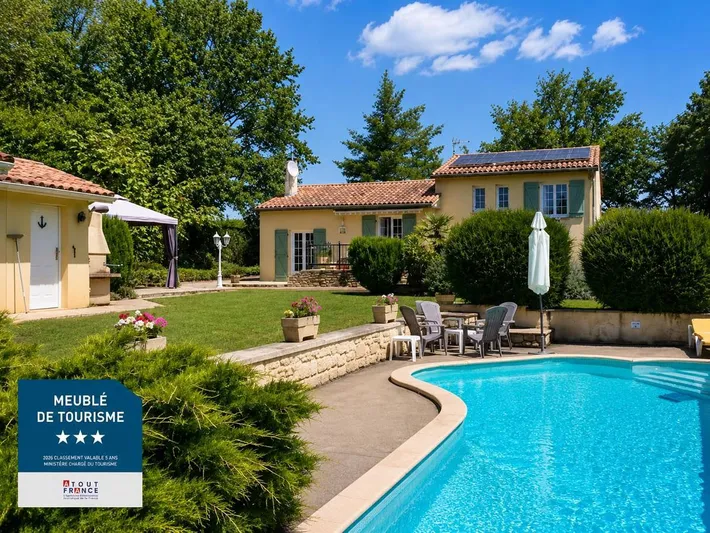 Casa de vacaciones para 8 personas, con jardín además de vistas y piscina - 1