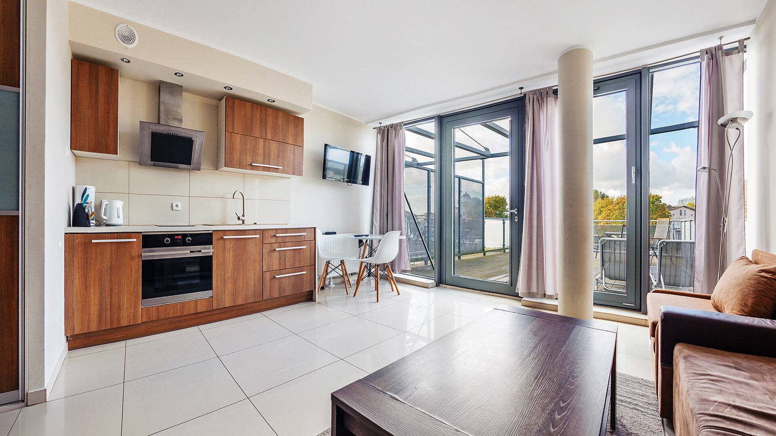 Cały apartament wypoczynkowy, Apartament wakacyjny dla 3 osób z balkon in Międzyzdroje, Międzyzdroje (Gmina)