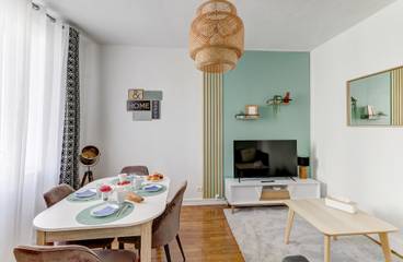 Gîte pour 4 personnes, avec terrasse à Montluçon