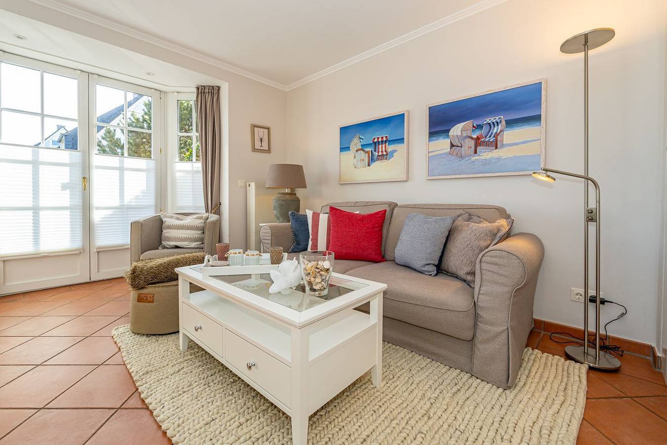 Ganze Wohnung, Ferienhausteil für bis zu 4 Personen mit Garten - nur 350 Meter zum Strand! in Westerland, Sylt (Gemeinde)