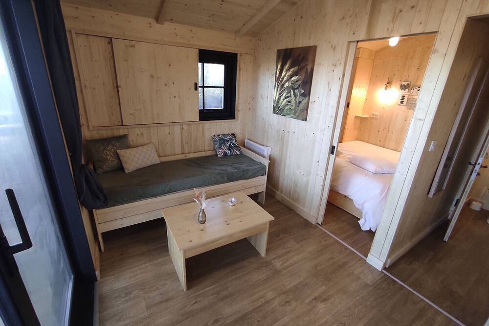 Berghütte-Klassisch-Ensuite mit Bad-Seeblick in Flayat, Regionaler Naturpark Millevaches en Limousin
