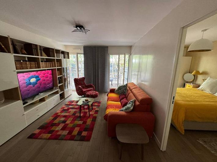 Gîte pour 4 personnes, avec vue et balcon dans Paradis Latin