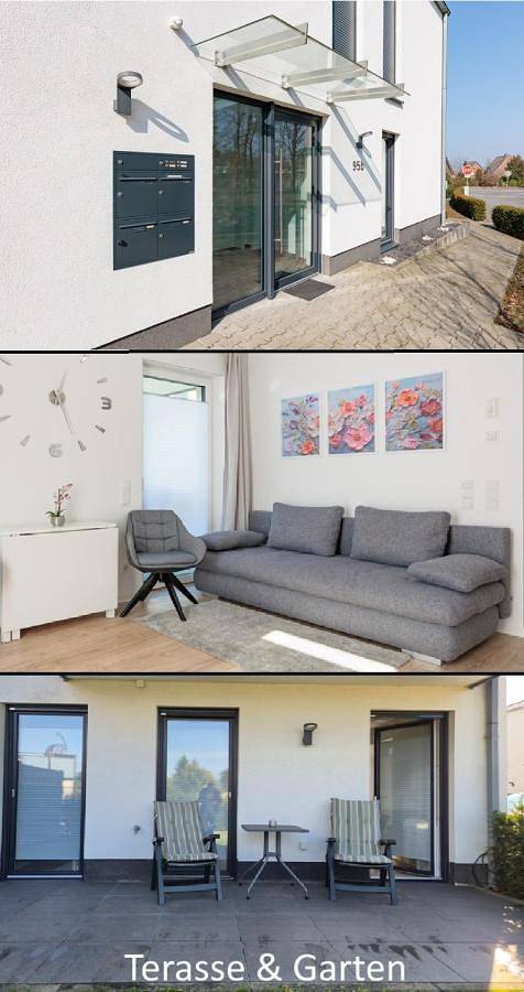 Ferienwohnung für 4 Personen, mit Terrasse und Garten sowie Ausblick in Ibbenbüren - 2