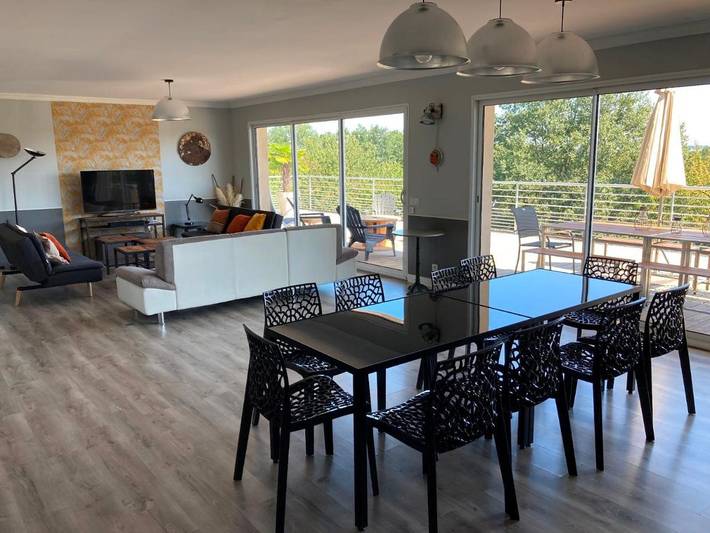 Location de vacances pour 2 personnes, avec jardin et vue à Couloumé-Mondebat - 3