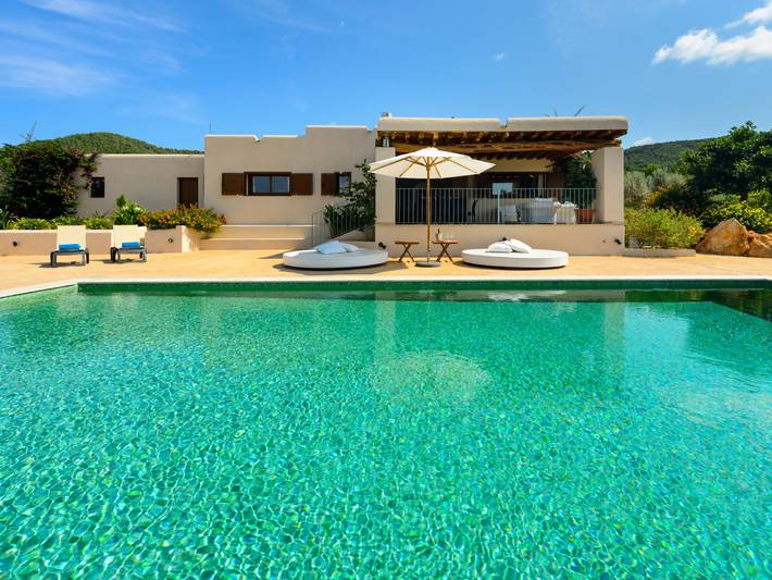 Ferienhaus für 8 Personen, mit Garten in St Llorenc de Balafia