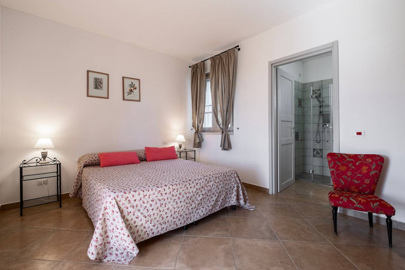 Zimmer 'Giusti - 3 Leccio' mit gemeinsamem Garten, Wi-Fi und Klimaanlage in Magliano in Toscana, Grosseto Provinz
