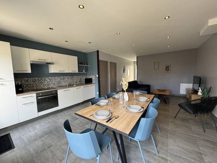 Maison de vacances pour 6 personnes, avec jardin et terrasse