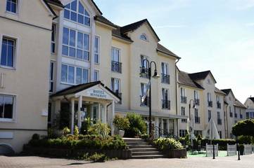 Hotel für 6 Personen, mit Ausblick und Sauna sowie Terrasse, mit Haustier in Gillenfeld