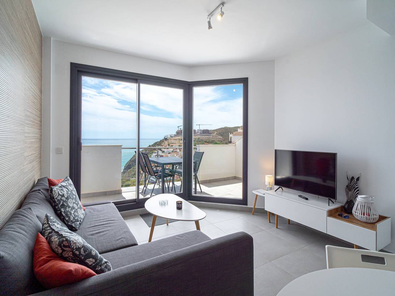 Hel lägenhet, Rekreačný dom v Nerja s výhľadom na more in Punta Lara (Nerja), Nerja