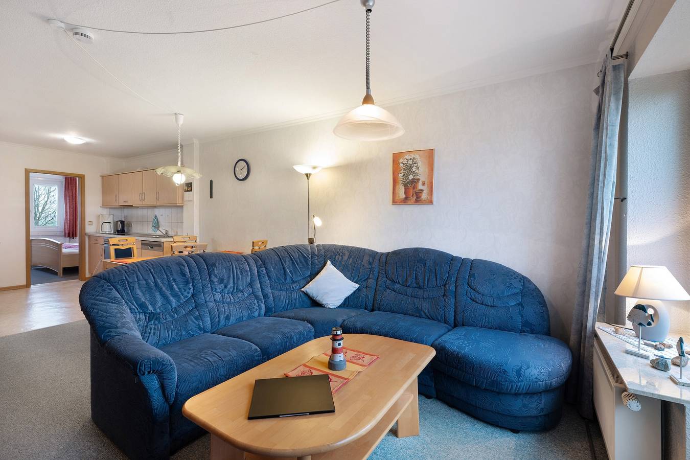 Ganze Wohnung, Ferienwohnung 'Annette' mit Gemeinschaftsterrasse, Gemeinschaftsgarten und Wi-Fi in Nordstrand (Gemeinde), Nordseeküste