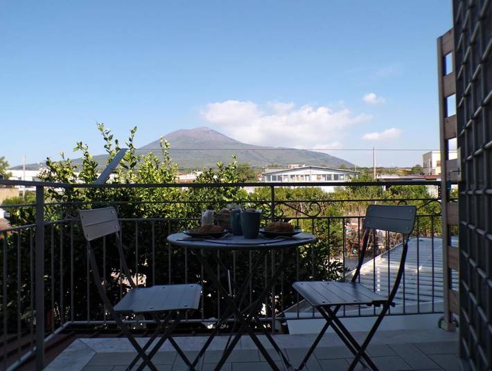 B&b per 2 persone, con Balcone e Terrazza nonché Panorama a Trecase