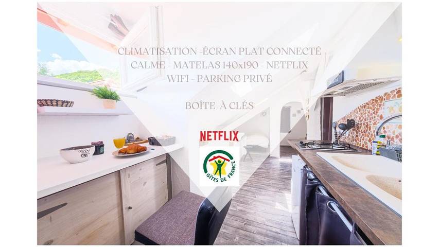 Appartement de vacances pour 2 personnes, avec vue
