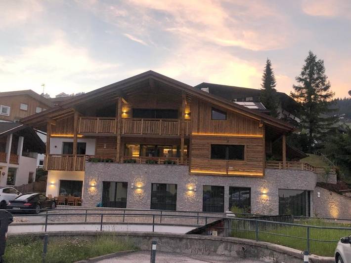 Hütte für 4 Personen, mit Sauna und Pool sowie Garten und Whirlpool in Wolkenstein - 3