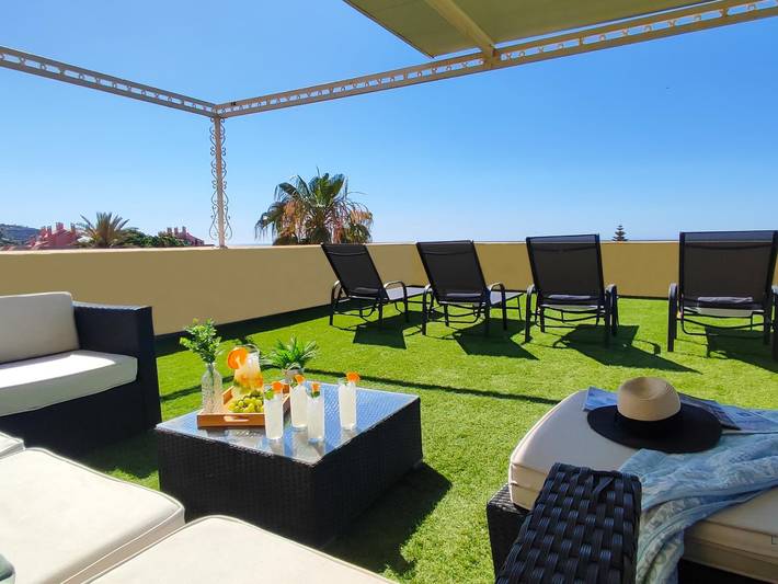 Ferienwohnung für 9 Personen, mit Meerblick und Balkon/Terrasse in Altstadt Málaga - 2