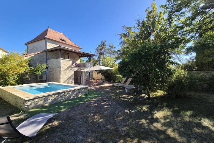 Location de vacances pour 3 personnes, avec Jardin à Cahors