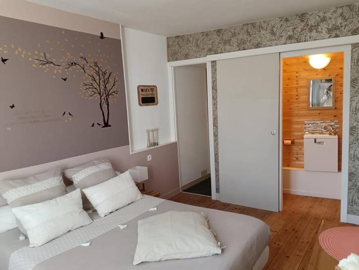 Maison d’hôte pour 2 personnes, avec terrasse et vue