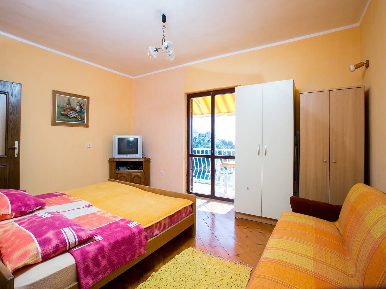 Geheel appartement, Apartments Neve - Two-Bedroom Apartment with Balcony and Sea View in Zaton, Grad Dubrovnik