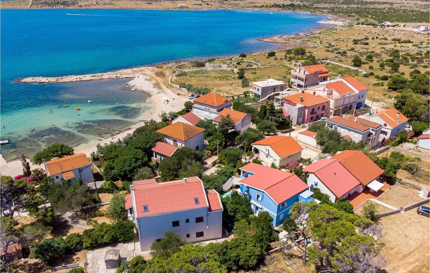 Ganze Ferienwohnung, Ferienwohnung für 4 Personen mit Terrasse in Pag Stadt, Pag
