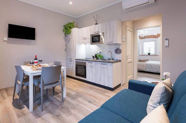 Appartement de vacances pour 4 personnes, avec balcon ainsi que jardin et jacuzzi - 1