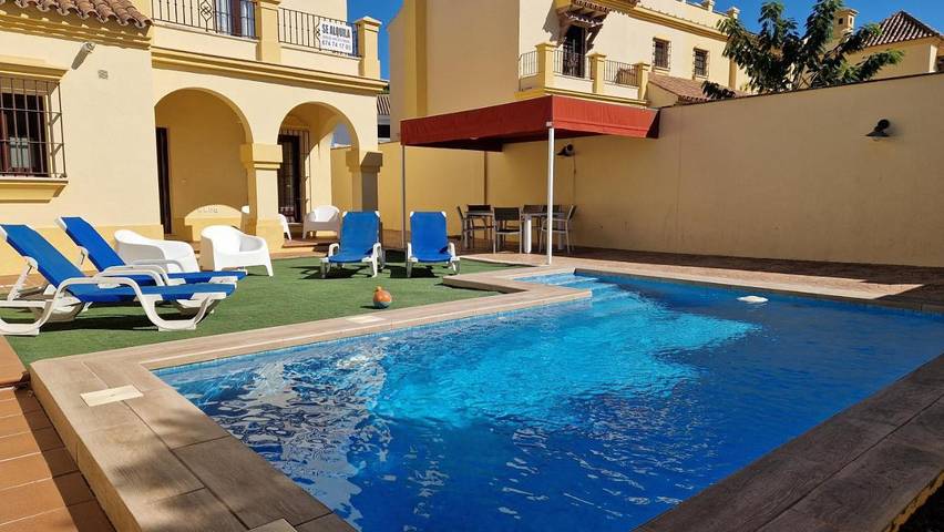 Casa rural para 9 personas, con jardín además de vistas y piscina en Sanlúcar de Barrameda - 4