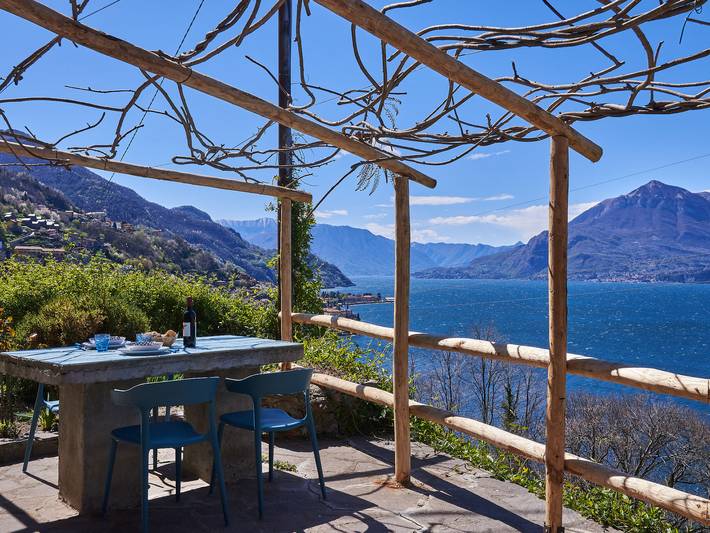 Ferienwohnung für 2 Personen, mit Terrasse und Garten sowie Seeblick, mit Haustier in der Lombardei - 2