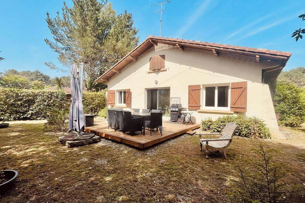 Maison landaise, animaux admis - 10 pers. in Azur, Côte d’Argent
