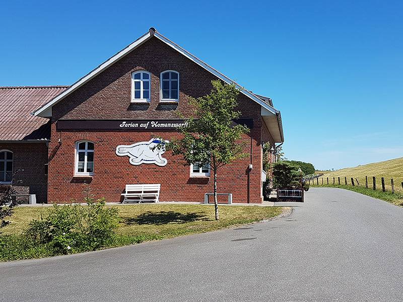 Ganze Ferienwohnung, Haus Hemenswarft - Wohnung Gröde direkt am Deich in Emmelsbüll-Horsbüll, Nordfriesland