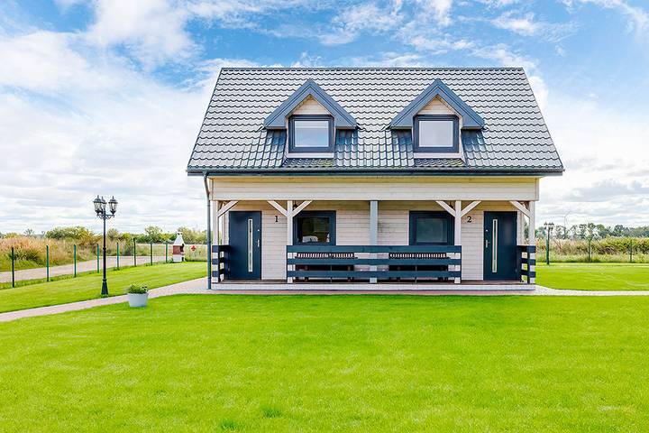 Strandhaus für 6 Personen, mit Terrasse und Garten, mit Haustier in Polnische Ostsee