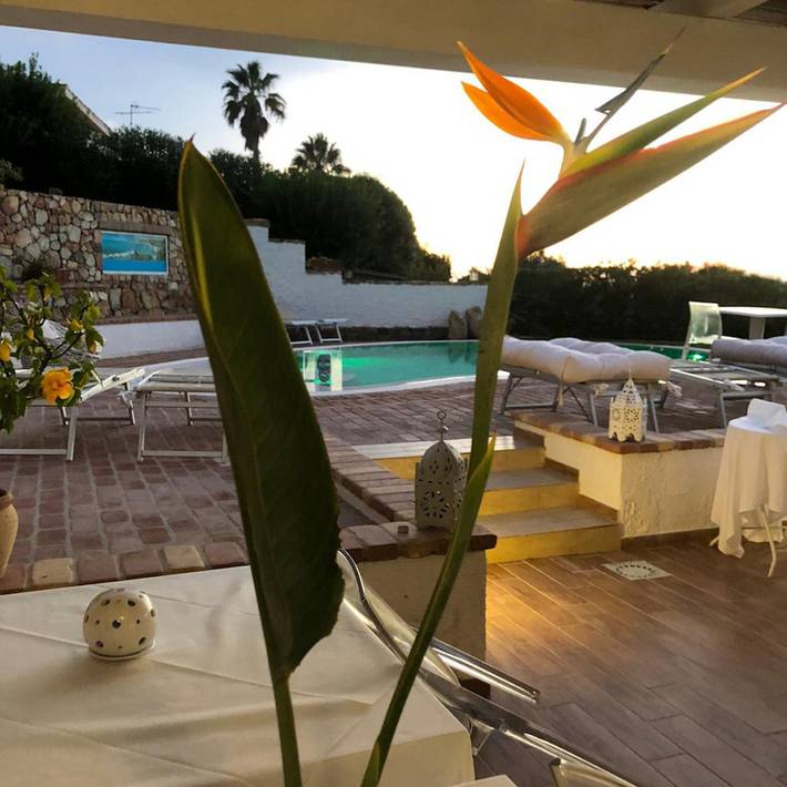 Villa for 18 personer med jacuzzi in Cala Caterina, Villasimius