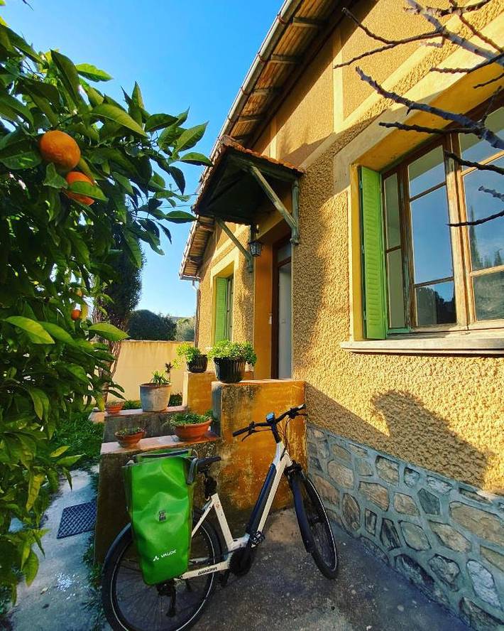 Maison de vacances pour 4 personnes, avec terrasse ainsi que vue et jardin