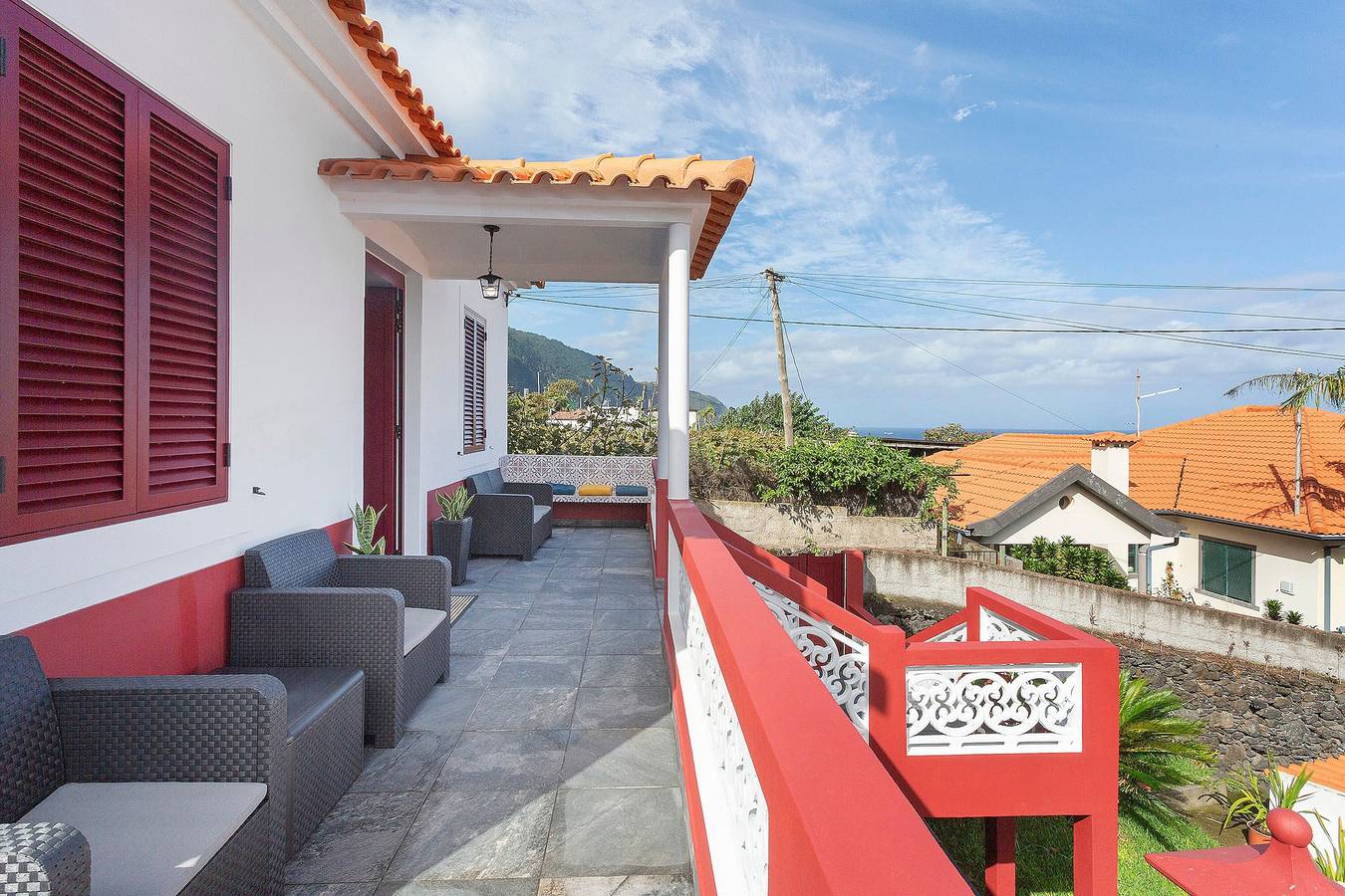 Ferienhaus 'Casa Da Avó Ferreirinha' mit Meerblick, privater Terrasse und Wlan in Seixal (Madeira), Madeira