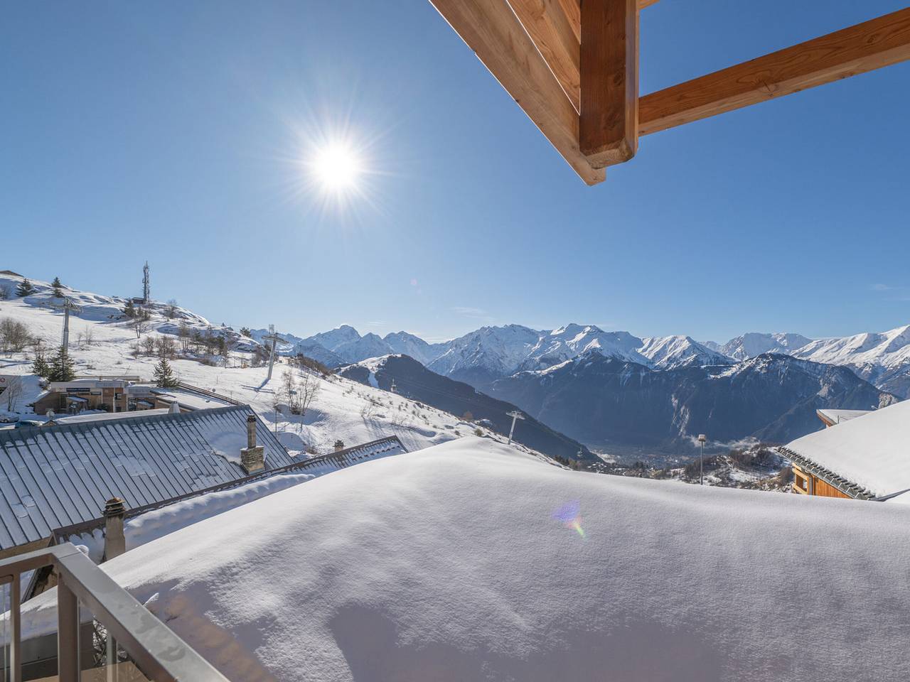 Appartement entier, Bel appartement 6 pers, proche pistes, Wifi, animaux acceptés in Huez, Parc national des Écrins