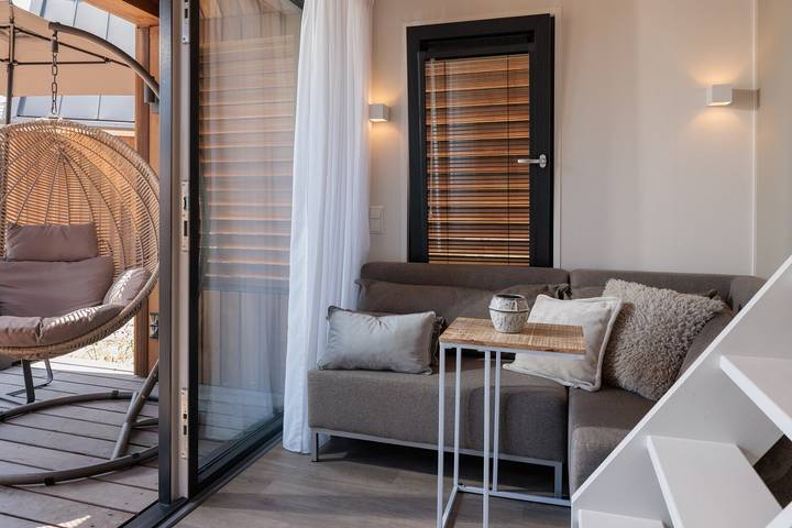 Chalet für 2 Personen, mit Balkon/Terrasse und Terrasse in Zeeland - 3