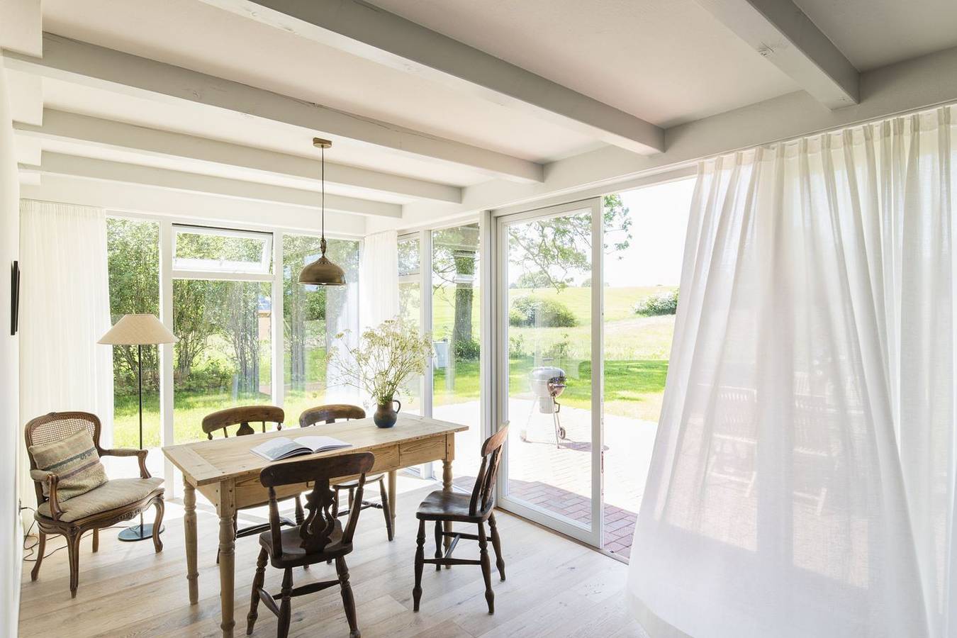 Kleinod unter Reet mit Ofen und Sauna in Holzdorf, Rendsburg-Eckernförde