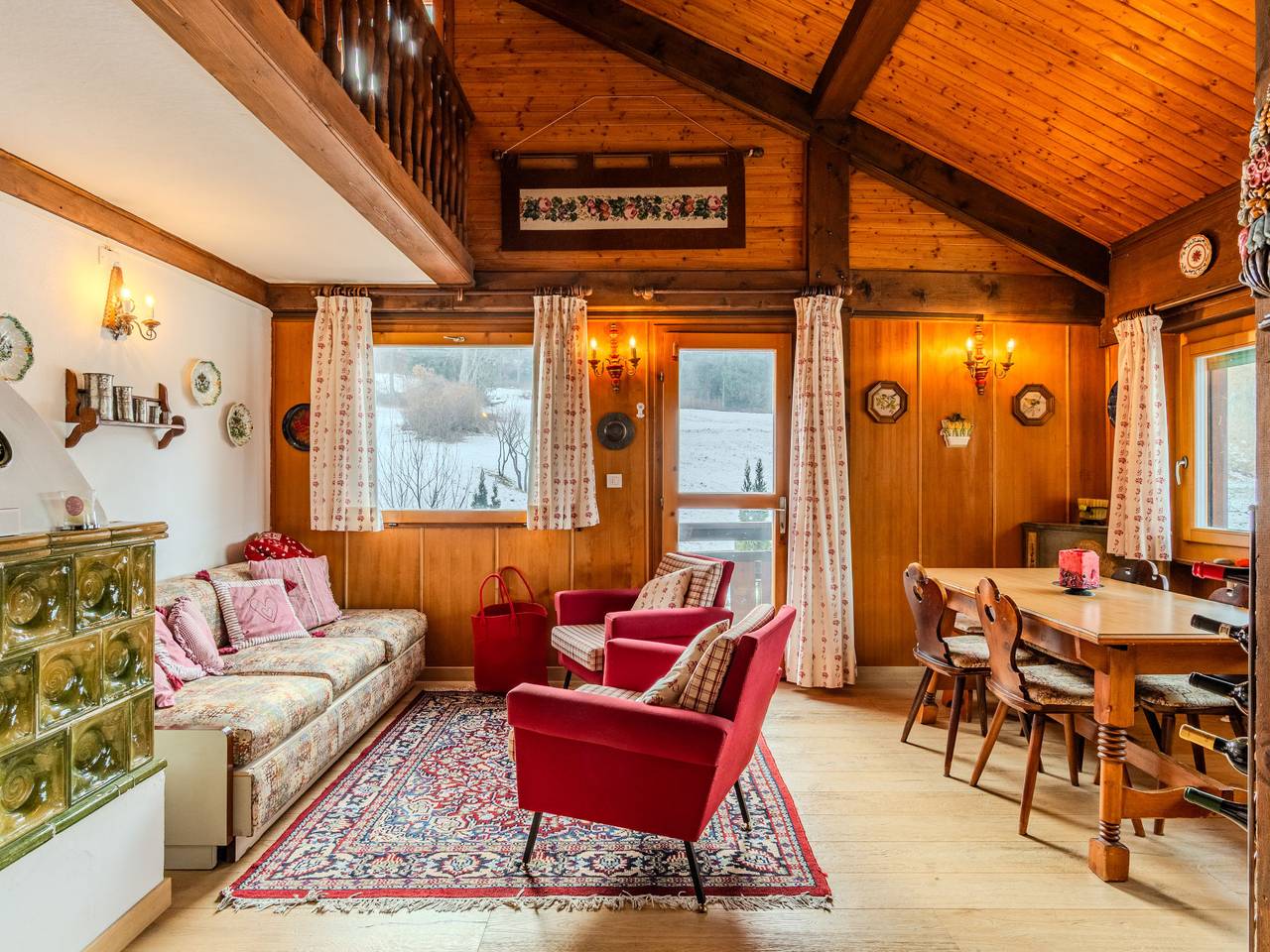 Ganze Wohnung, Chalet Altavista in Ziano di Fiemme, Dolomiti Superski