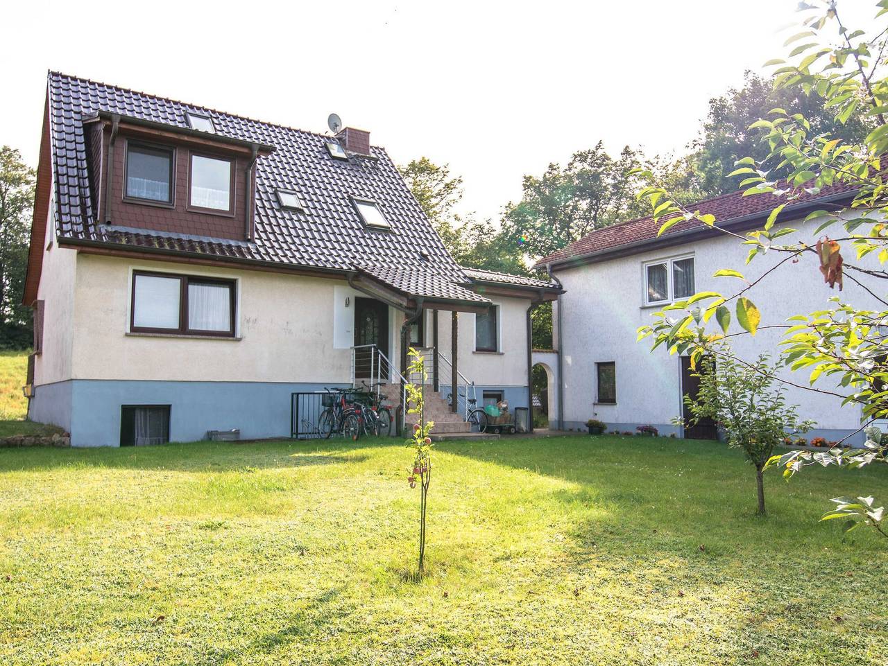 Ganze Ferienwohnung, Ferienwohnungen in Patzig auf Rügen - Dach-Ferienwohnung in Patzig, Bergen auf Rügen und Umgebung