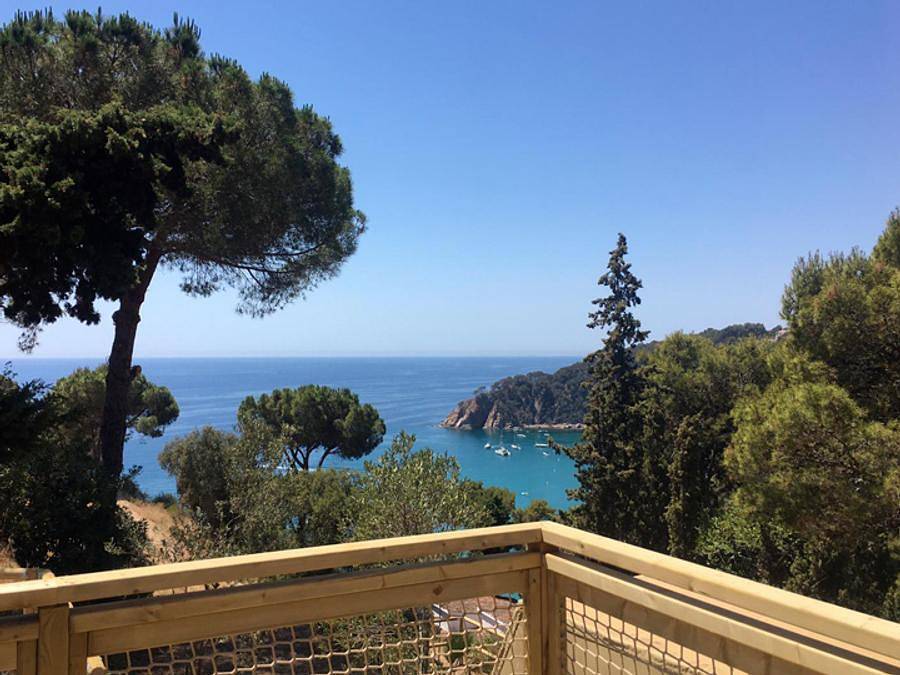 Camping Cala Llevado - Sea Green By Sunêlia - Tent 4 personen - Coco Sweet 2 slaapkamers zonder badkamer - Zeezicht in Santa Maria de Llorell, Tossa de Mar