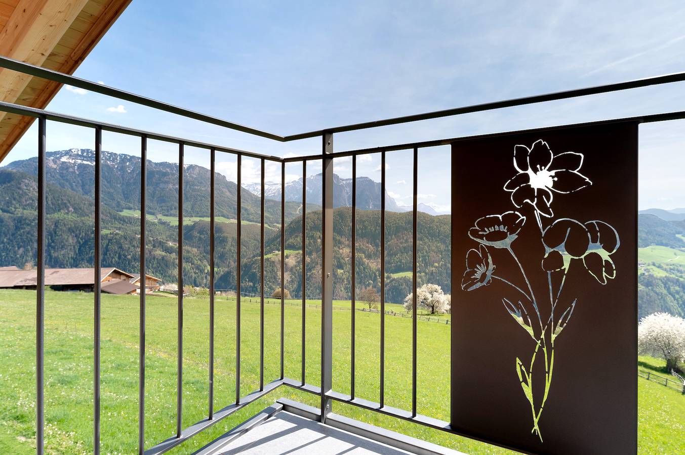 Ganze Wohnung, Ferienwohnung 'Platiederhof Apt Lajen' mit Bergblick, Gemeinschaftsgarten und Wlan in Tschöfas, Lajen