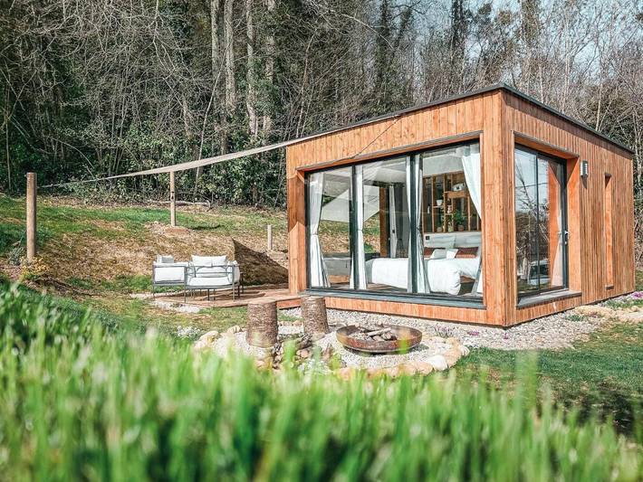 Gîte pour 2 personnes, avec vue et jardin, animaux acceptés à Lasseube - 2