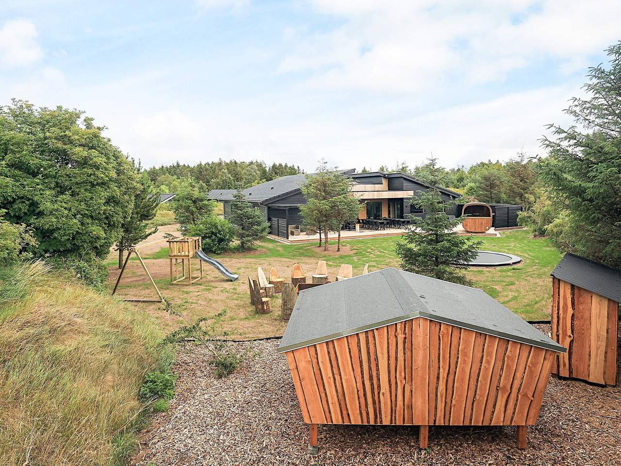 5 Sterne Ferienhaus in Højslev in Virksund, Limfjord in Westjütland