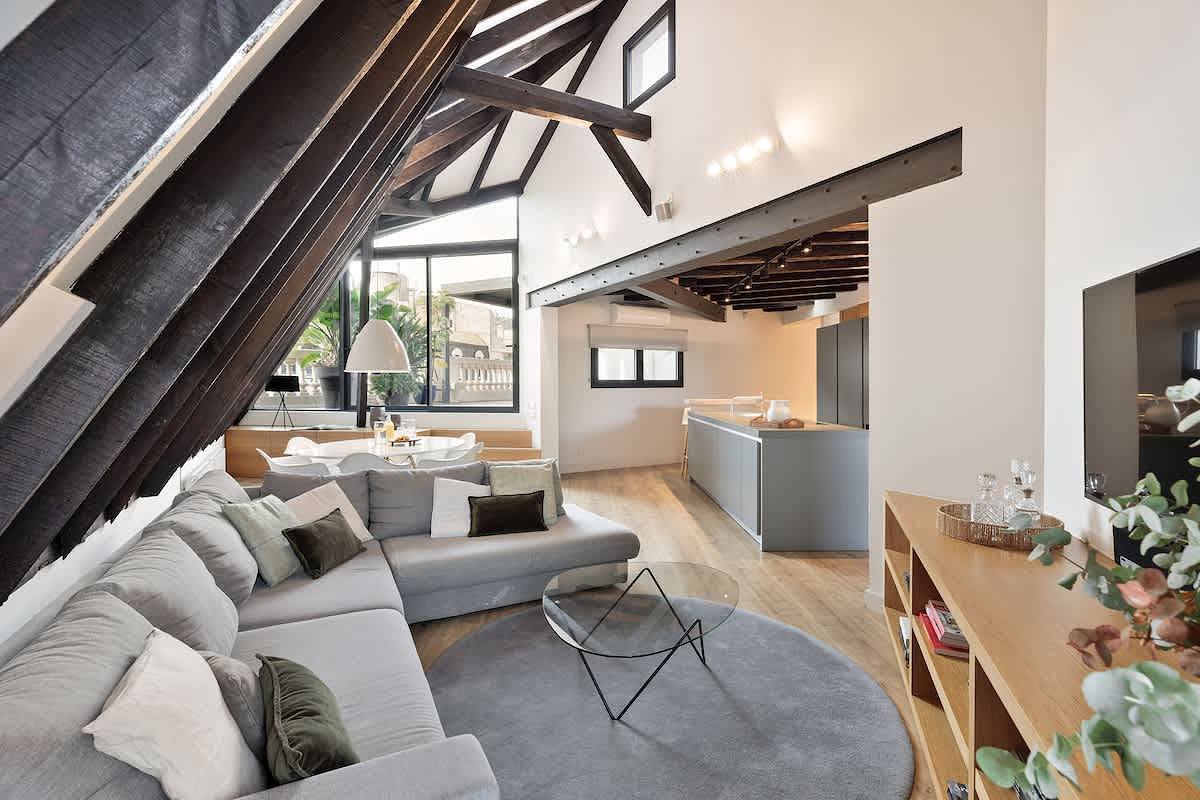 Apartamento entero, La Riera Penthouse in Centro Barcelona, Barcelona