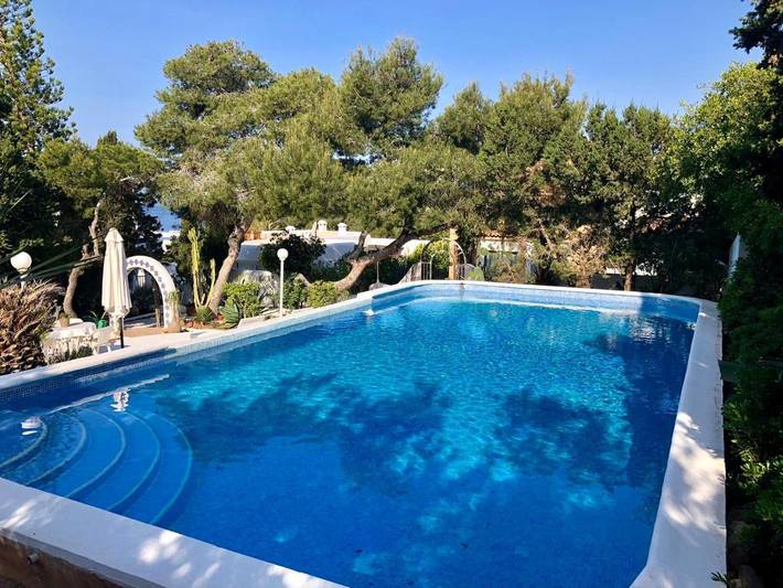 Bungalow für 2 Personen, mit Pool und Seeblick sowie Garten und Ausblick auf Ibiza - 3