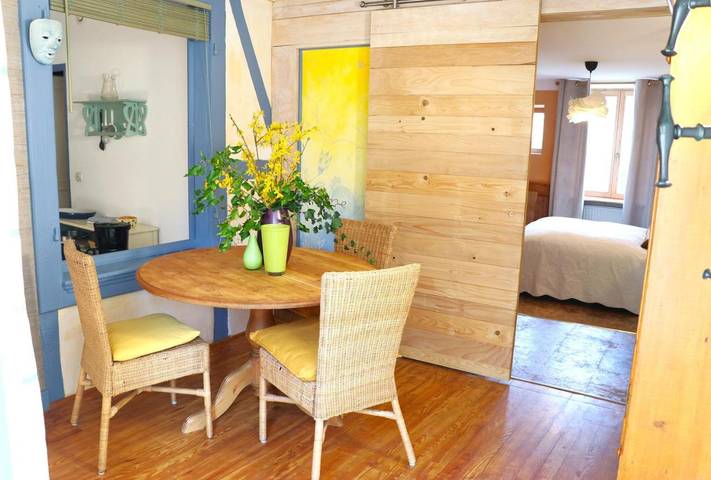 Location de vacances pour 2 personnes, avec sauna et jardin ainsi que vue et terrasse à Katzenthal - 3