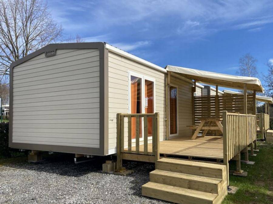Domaine de la Motte - Mobile home 5 persons - Riviera - 2 bedrooms - Tv in Signy-le-Petit, Parc naturel régional des Ardennes