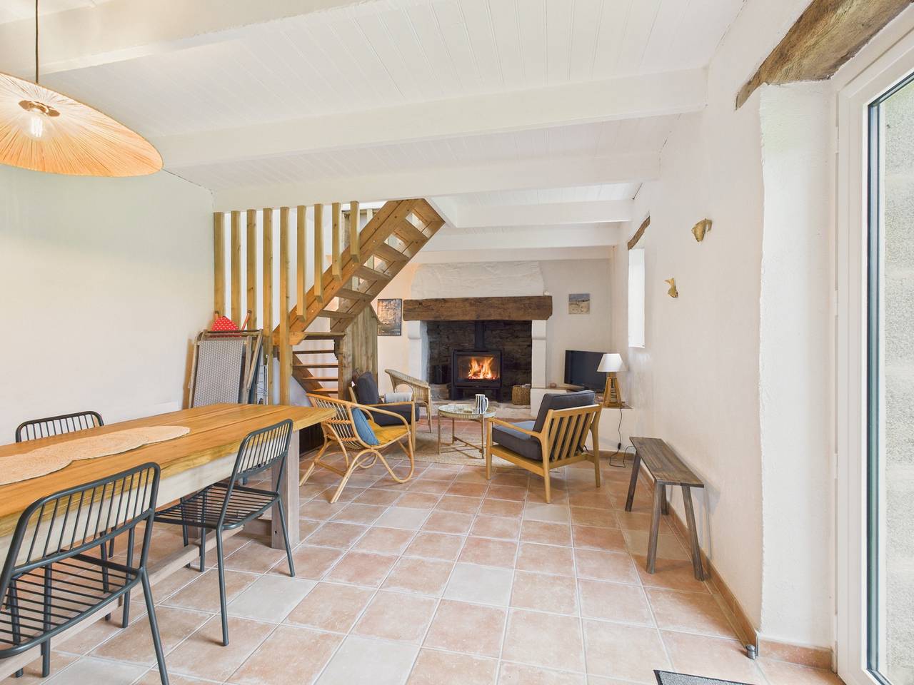 Jolie maison à la campagne pour 4  in Saint-Jean-Trolimon, Région de Quimper