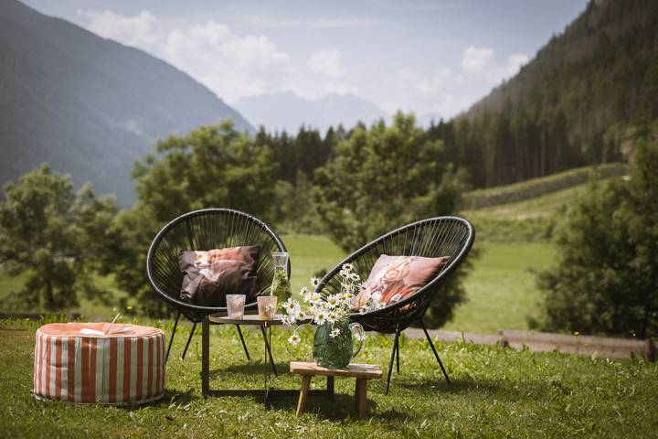 Apartamento inteiro, Apartamento 'Pfaffingerhof Piccolo Rabbit' com vista para a montanha, jardim partilhado e Wi-Fi in Antholz, Rasun Anterselva