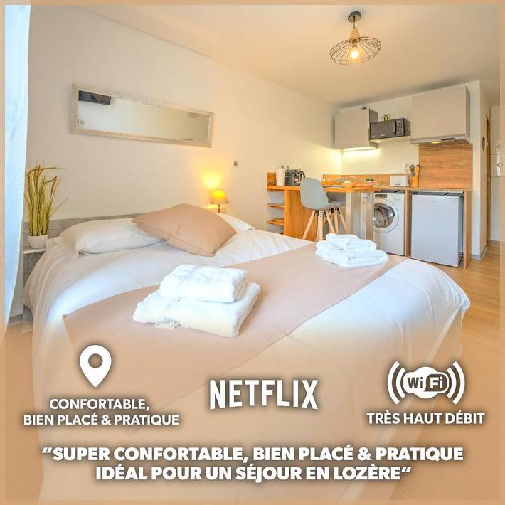 Appartement de vacances pour 2 personnes, avec vue et terrasse